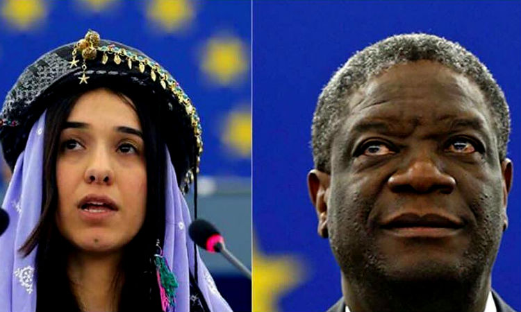Ganan ‘Nobel de paz’ por poner fin al uso de la violencia sexual como un arma